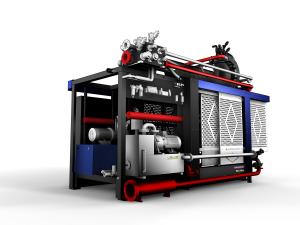 EPS automatic shape molding machine with vacuum