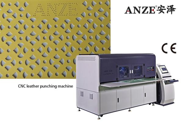 Cheap Shoe Upper Bag Perforated Punching Machine / Leather Processing Equipment for sale