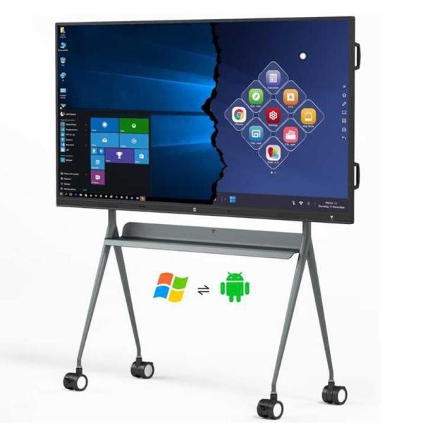 Cheap 110 Inch Interactive Touch Screen Display 16 9 Aspect Ratio DP Interface Professional Demonstration Board for sale