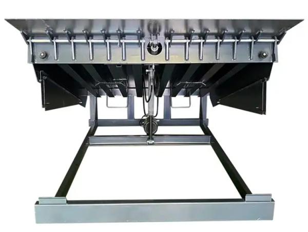 Container Mechanical Loading Dock Leveler With Hydraulic Power Source On Site