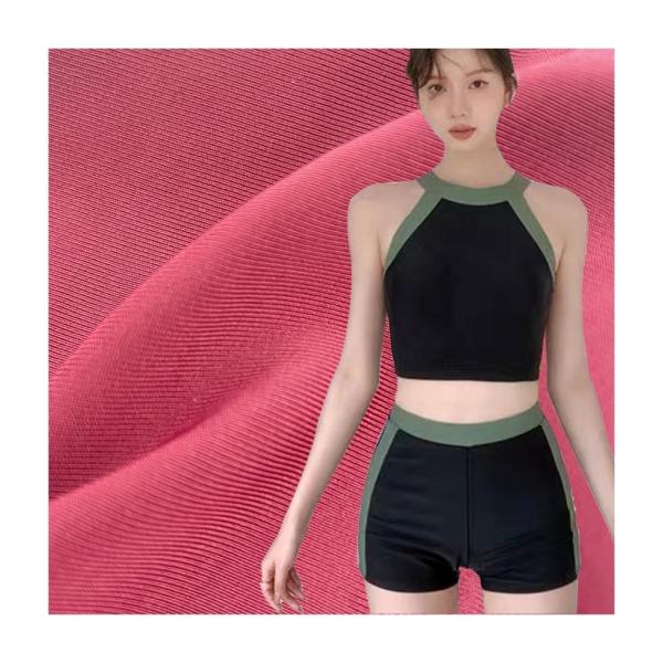 Cheap Yoga T Shirt Sports Tops Knitted Fabric With 4 Way Stretch In Polyester Spandex Blend for sale