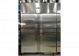 China AISI 304 SS Exterior Commercial 4 Door Reach - In Freezer , Digital Temperature Control -18 ~ -22°C Range on sale