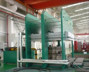China Electric Heating Rubber Vulcanizing Press Machine With Plc Control System on sale