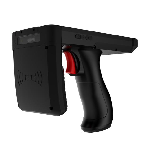 Cheap Android 8.1 Quad-Core 2.0GHz 2/4GB RAM Waterproof IP65 WiFi WCDMA GSM UHF RFID Handheld Reader Terminal Retail Industry for sale