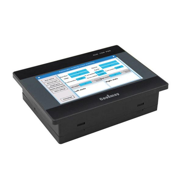 Cheap 4.3'' TFT RS232 Touch Screen HMI PLC Combo 60k Color PLC Automation Control Panel for sale