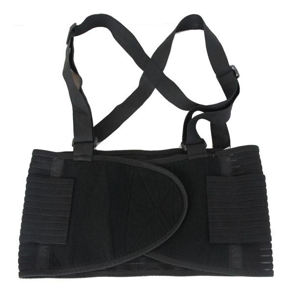 Cheap 100% Polyester Lower Back Lumbar Support with Work Support and Style Elastic Back Brace for sale
