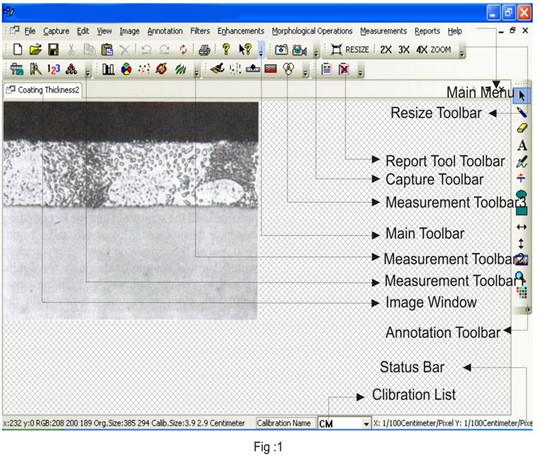 Cheap Image Editing  Metallurgical Analysis Investigation Software With Image Processing for sale