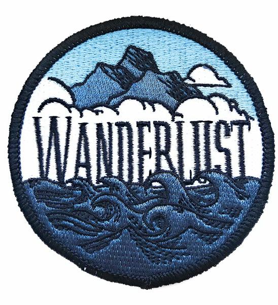 Cheap Jacket Custom Iron On Patches Embroidery Fabric Sew On Badges for sale
