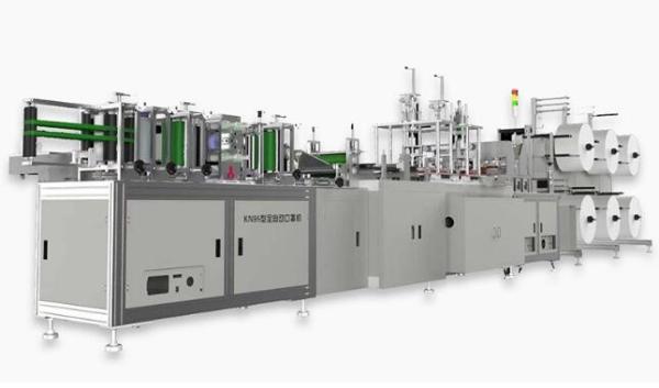 Cheap PLC Control Automatic Face Mask Making Machine With Easy And Safe Operation for sale