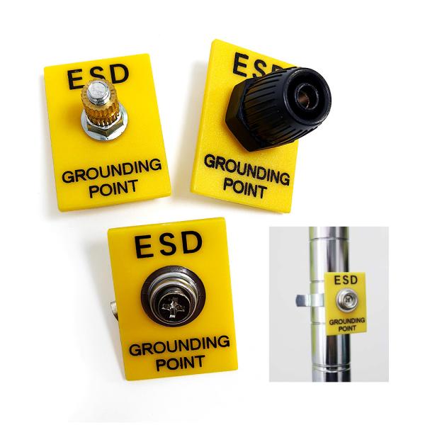 Cheap Grounding Plug Socket Anti Static Grounding Equipment Component for sale