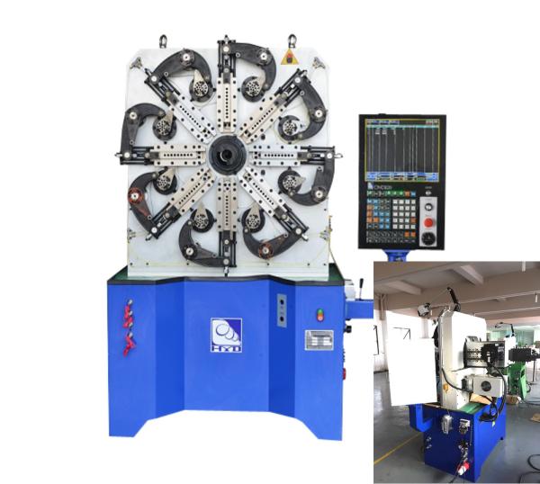 Cheap High Efficiency Three Axes CNC Spring Wire Forming Machine With Link Rocker Design for sale