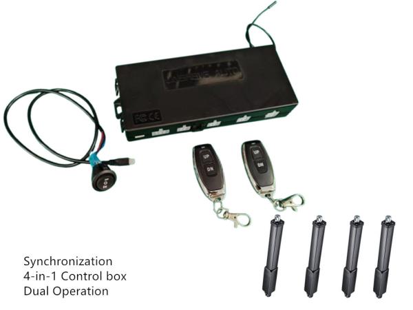 Cheap Synchronization Controller 4CH For HALL Sensor Feedback DC Actuators for sale