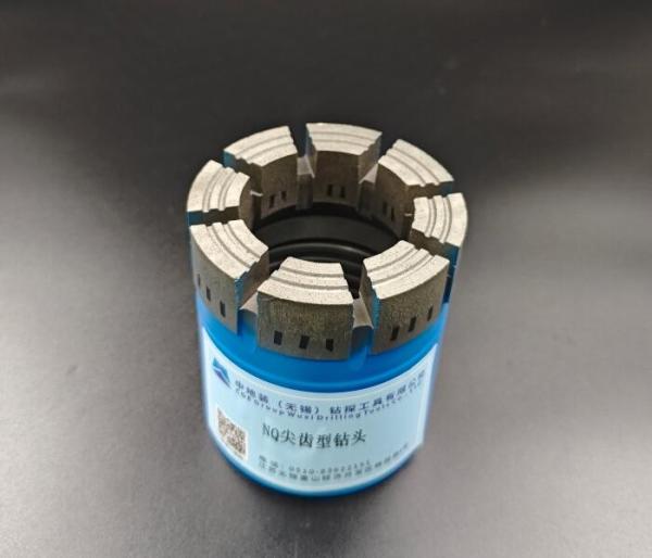 Cheap Turbo Profile Diamond Core Bit , Impregnated Diamond Bit Iso Certification for sale