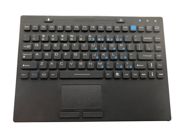 Cheap 87 Keys Silicone Keyboard Washable With Mouse Touchpad / Optional Languages for sale