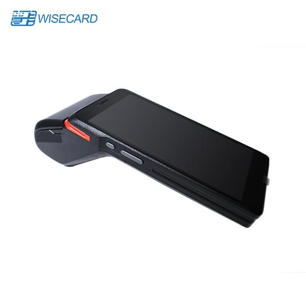 Cheap Fast Biometric Verification Fingerprint Android POS Terminal with Built-in 58*40mm Thermal Printer and 2/3/4G Connectivity for sale