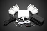 COMER multi-ways controller Mobile phone acrylic display stand with sensor alarm