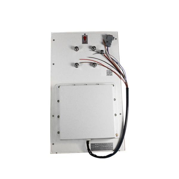 Cheap 0-30dBm Fixed Uhf Long Range Reader , 12-15M Rfid Reader And WriterOutdoor Wiegand for sale