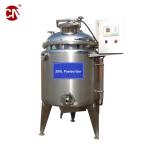 500L Batch Pasteurization Machine for Milk Pasteurization Tank Customized