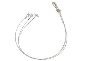 Office / Home Wire Hanging Kit , Horticultural Flower Display Rack Wire With 3 Little Toggles