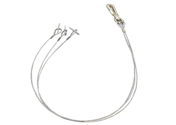 Cheap Office / Home Wire Hanging Kit , Horticultural Flower Display Rack Wire With 3 Little Toggles for sale