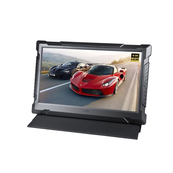 Cheap UHD 3840X2160P Portable Gaming Monitor PS4 With FreeSync Built In Speaker for sale