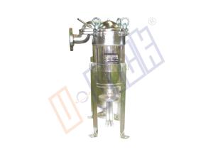 304 Stainless Steel Filter Housing / Single Bag Filter Housing With Filter Bag