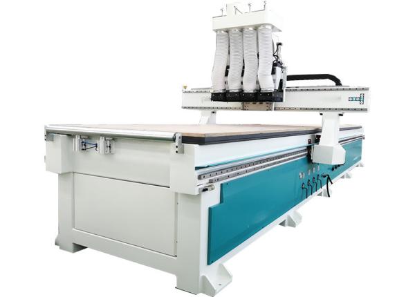 Cheap Multi Double Head 4 Spindles Automatic 3D Wood Carving Cnc Router 1325 2030 2040 1530 Cnc Nesting Machining Center for sale