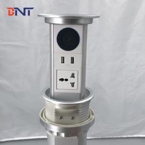 Best BNT customized product intelligent hidden table design table jack used kitched worktop electrical pop up desktop socket wholesale
