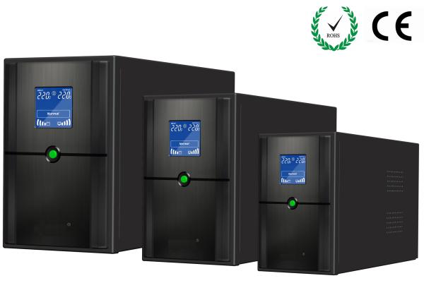 Cheap Tower Type Pure Sine Wave Line Interactive UPS With ABS / Metal Material for sale