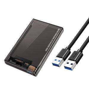 Best USB3.0 Port Hard Drive Enclosure 2.5 inch HDD SSD Portable Case Transparent External Box wholesale