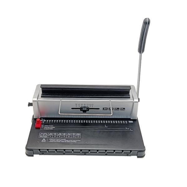 Cheap Manual Comb Binding Machine for Heavy Duty Spiral Coil Binding 34 Hole Iron Ring Usage for sale