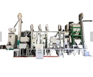 China 5T/H Combined  Huller Destoner Paddy Huskin Wheat Milling Machine on sale