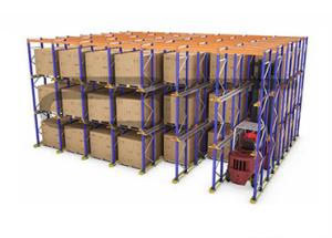 China Cold Rolled Steel Rack Shuttle Storage Rack Pallet Runner on sale