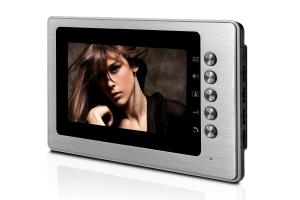 China CK-102@ 7 Inch night vision screen color video door phone audio visual Intercom entry system on sale