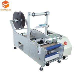 China 220V Semi-automatic Label Printing Machine for Round Plastic Bottles Durable Design on sale