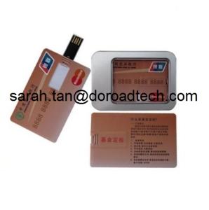 Best Name Card High Speed USB Flash Disks, Real Capacity Bank Card USB Pendrive wholesale
