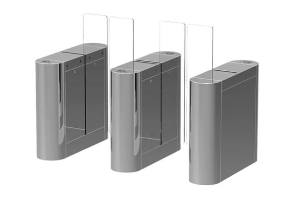 Cheap DC24V SS316 BLDC Sliding Barrier Gate 50HZ RS485 With Access Control System for sale