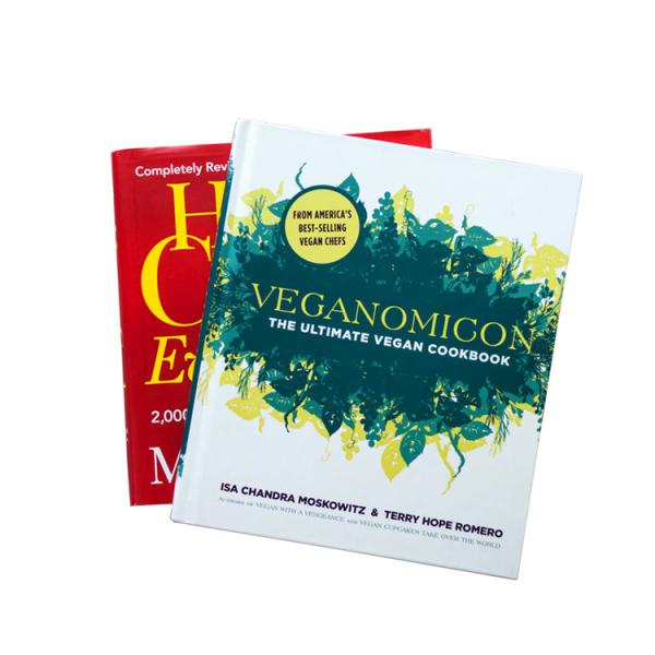 Cheap OEM Hardbound Book Printing , uncoated nature paper Cooker Recipe Book for sale