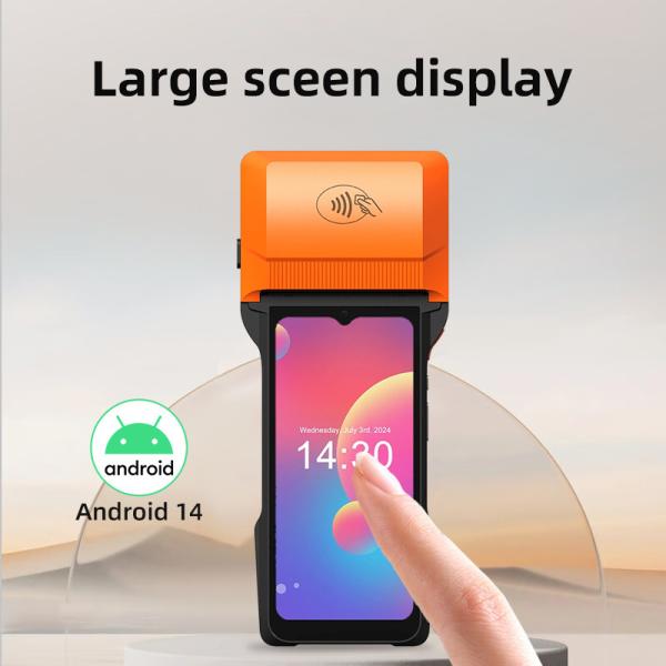 All In One Touchscreen Computer Multiple Languages Supported Android POS With