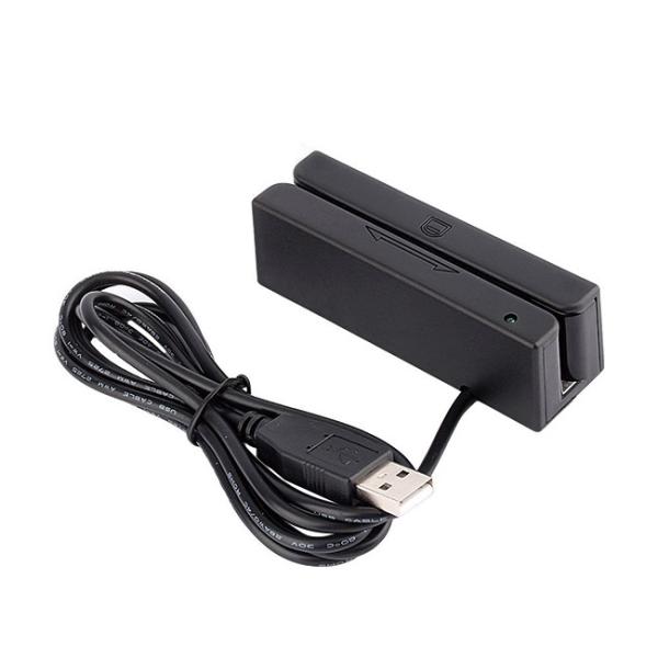 Cheap Magnetic Stripe Smart Card Reader Writer Manual Swipe With USB Interface for sale
