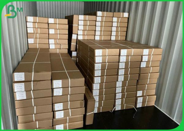 Cheap 80GSM CAD Plotter Paper Smooth Surface Size Customized White Color for sale