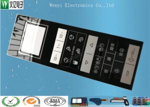China Silkscreen Print Capacitive Membrane Switch Panel For Household Appliances on sale
