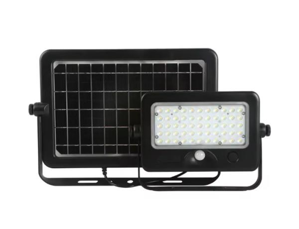 Cheap Outdoor Solar Powered Led Flood Lights Waterproof With Motion Sensor Double Side Solar Panel for sale