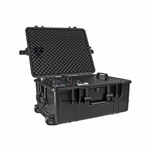 China Portable Wifi Signal Jammer 5.2G 5.8G Wifi Rubber Antennas 500m Jamming Range on sale