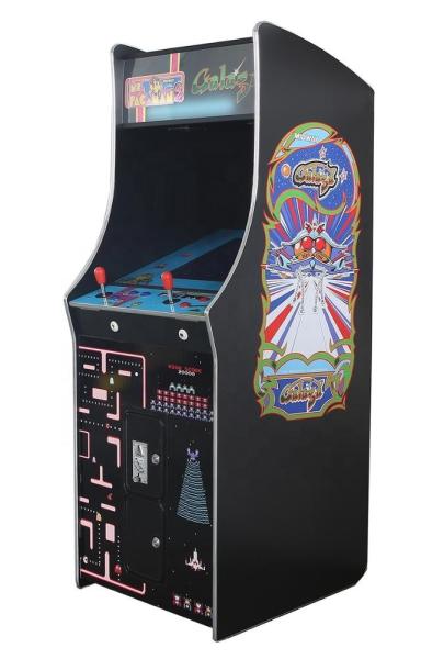 Cheap Coin Pusher Upright Arcade Machine With 60 Games  / 19" LED Screen for sale