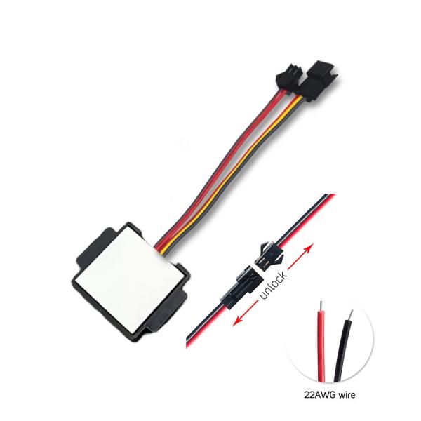 Cheap 12V 24V 3A LED Mirror Touch Sensor Switch for 1-6mm Mercury Mirror Single Three Color for sale