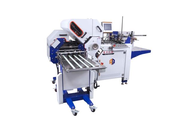 Cheap A4 Paper Folder Commercial Paper Folding Machine With Cross Knife For Fold Instruction Manual for sale