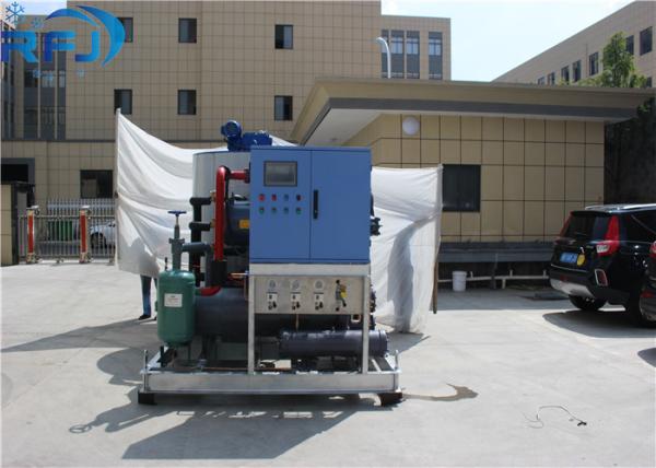 Cheap RFJ 3 Ton Block Ice Machine Automatic Direct Cooling With Tecumseh Compressor for sale
