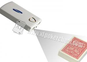 Best Portable White Poker Scanner , Samsung Mobile Power Bank Spy Camera wholesale