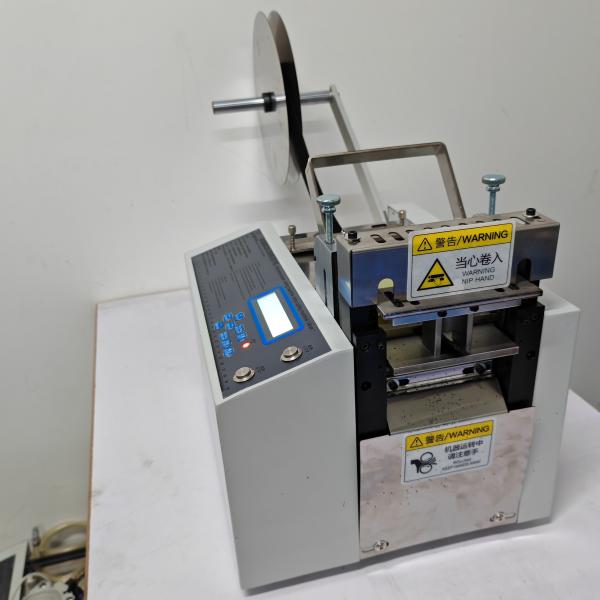 Cheap RS-CX100 Automatic Hook&loop Velcro Tape Cutting Machine With Round Corner for sale